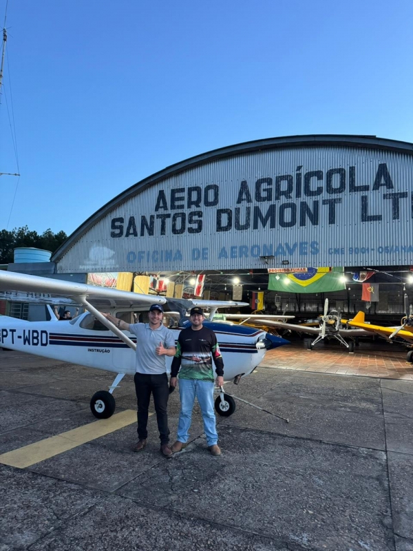 Aero Agrícola Santos Dumont adquire aeronave de R$ 1 milhão
