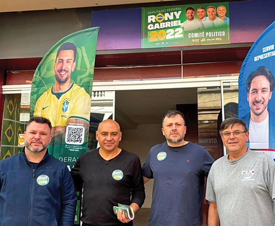 Rony tem comitê em Cachoeira