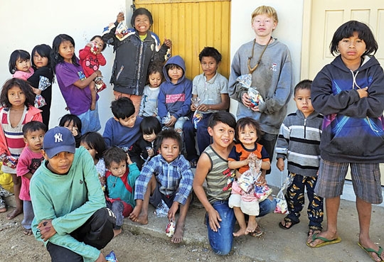 Escola Indígena no Líderes do Amanhã