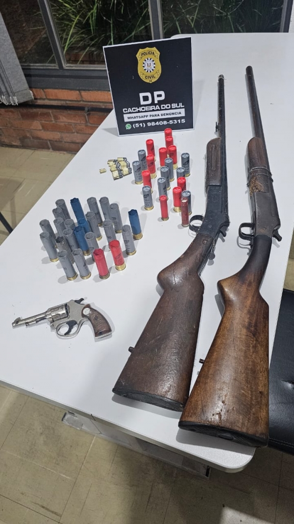 Suspeito de ameaçar mulher é preso pela Polícia Civil 