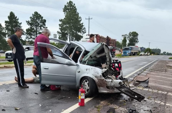Acidente provoca morte em Cachoeira do Sul 