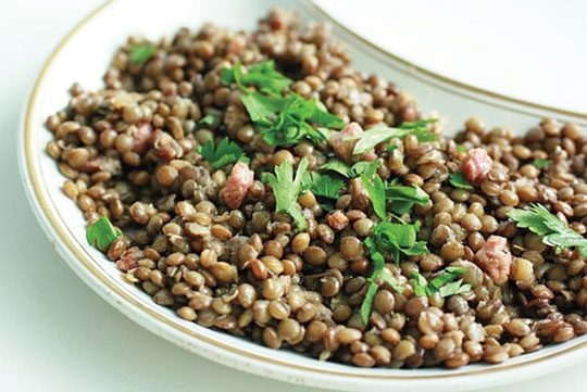 Salada de lentilha