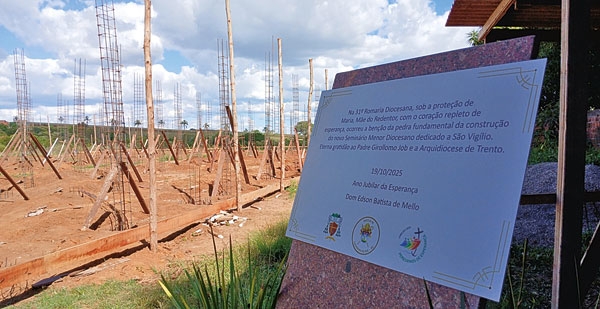 Começa obra do novo Seminário Menor