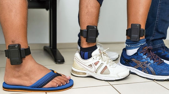 Cachoeira tem 73 com tornozeleira