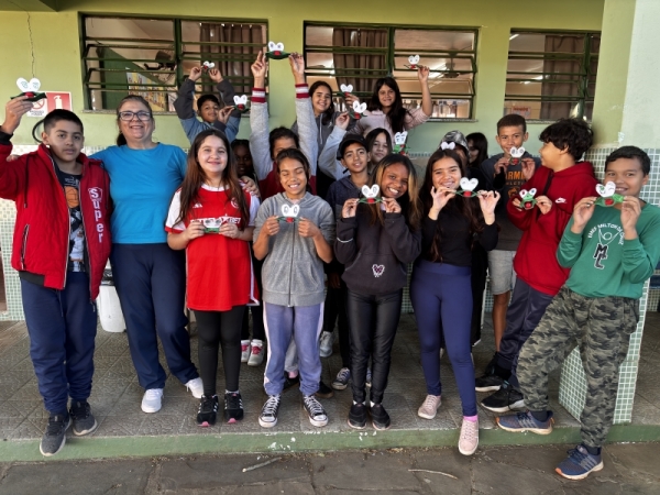 Atelier Municipal foi até a escola Milton da Cruz
