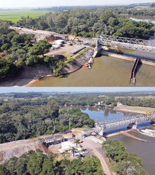 Ponte do Fandango ficará maior