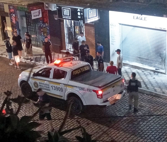 Tentativa de incêndio na 7 de Setembro