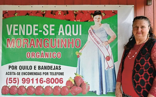 A rainha dos moranguinhos