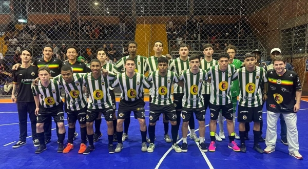 8 gols na rodada do futsal sub-20 no Derlizão