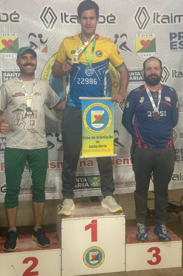 Cachoeirense é campeão gaúcho de orientação
