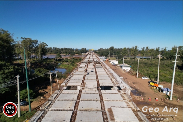 Reta final para a obra na Ponte do Fandango