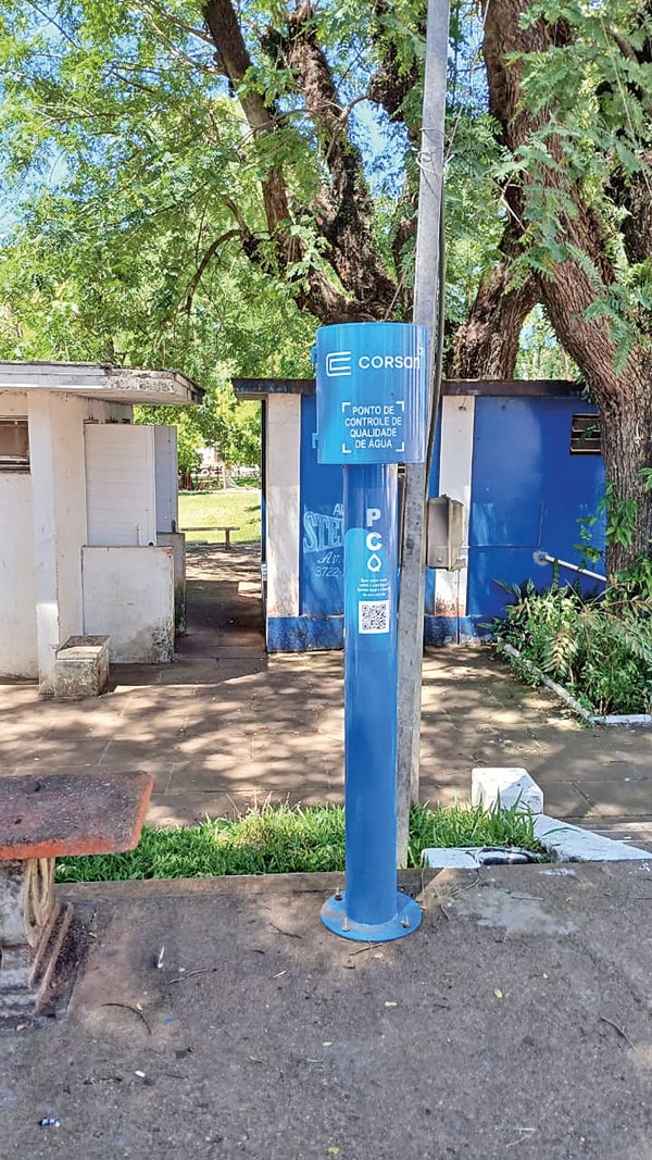 Controle da água da Corsan