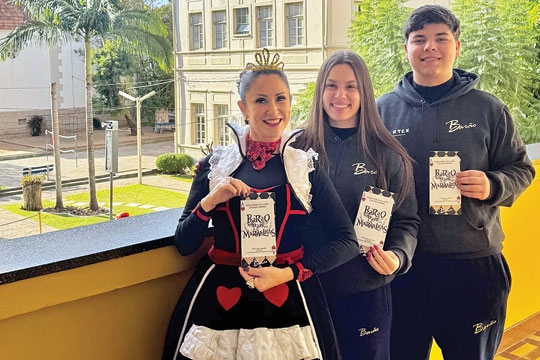 Barão abre-se aos livros
