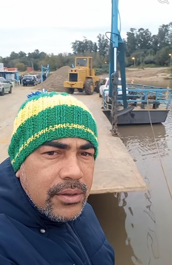 Balsa Deusa do Jacuí deixa Cachoeira do Sul 