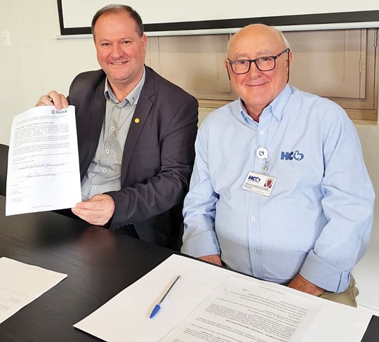 HCB e Sicredi inauguram 1ª etapa da nova Pediatria