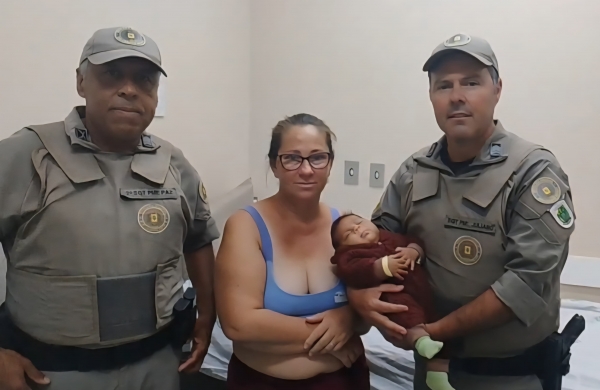 Brigada Militar salva bebê de dois meses em Cachoeira do Sul 