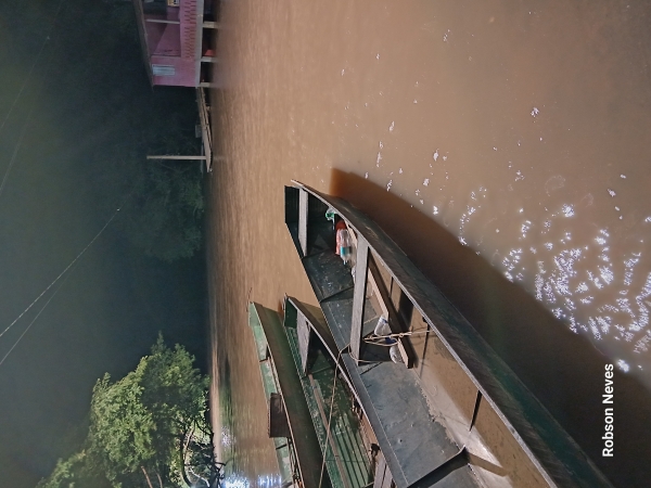 Rio Jacuí está seis metros acima do normal em Cachoeira 