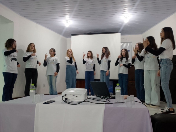 Palestra marcou o Agosto Lilás em Paraíso do Sul