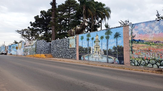 Muro do Cemitério Municipal finalizado