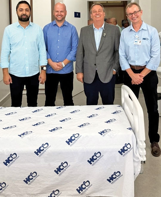 Novos quartos para o SUS no hospital