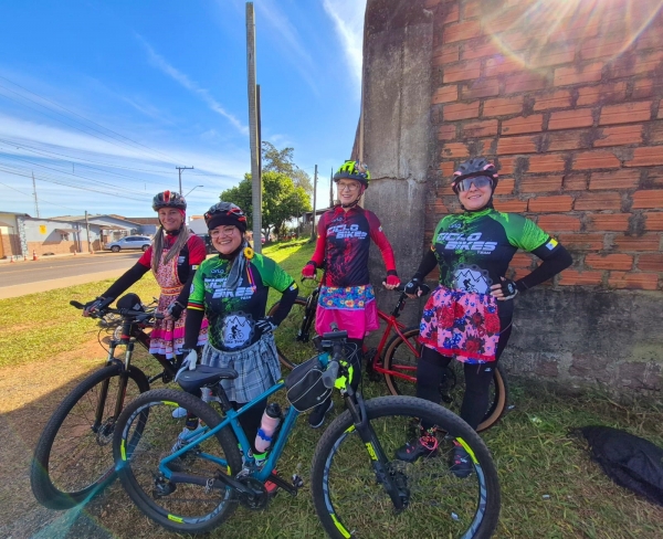 Pedalada caipira foi até Três Vendas