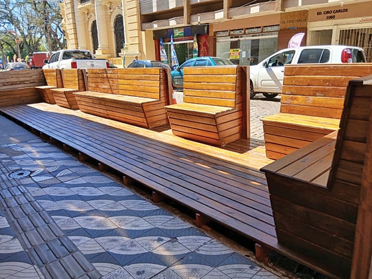 Rua 7 ganhará seu primeiro parklet