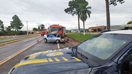 Acidente causa morte no Piquiri