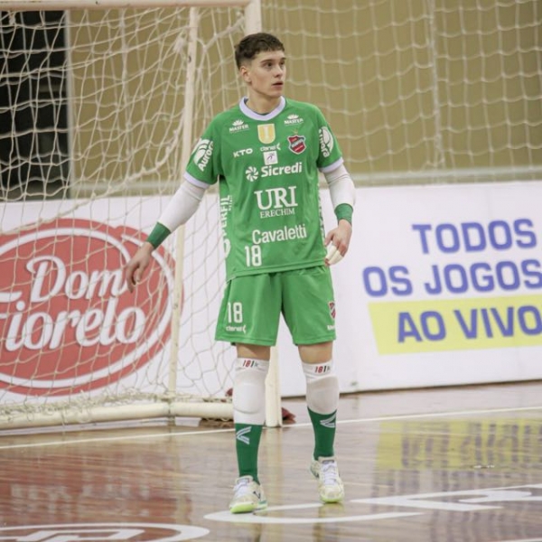 Goleiro Rodrigo Trojahn é convocado para o Brasil Sub-20