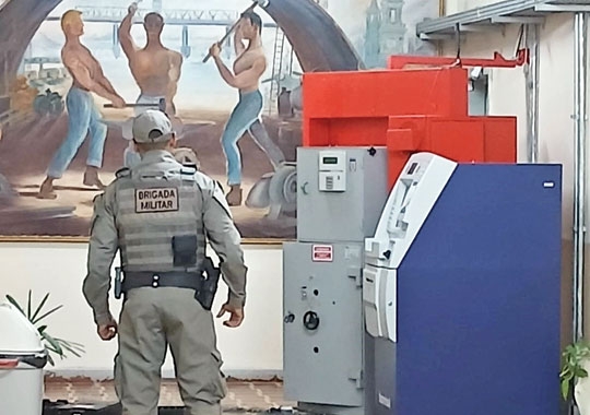 Terminal é arrombado na Prefeitura