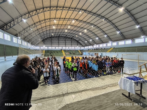 Futsal dos Jergs movimentou as escolas de Paraíso do Sul
