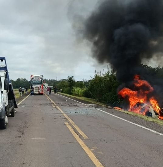 Moradora de Cerro Branco morre em acidente na 287