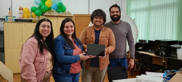 Escola Milton da Cruz recebeu os materiais do Laboratório Maker 