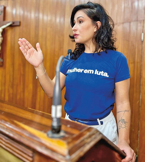 Vereadora mobiliza as mulheres contra violência