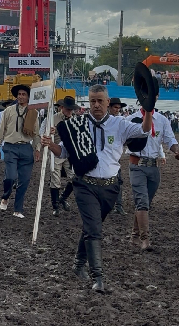 Fabrício Lima é o delegado dos ginetes do Brasil no Jesús María