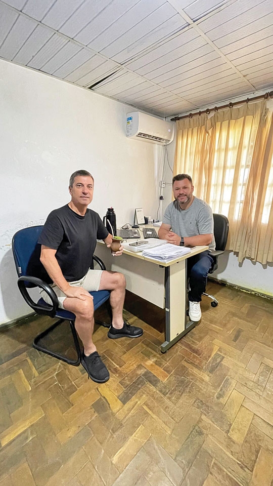 Cachoeira respira esporte