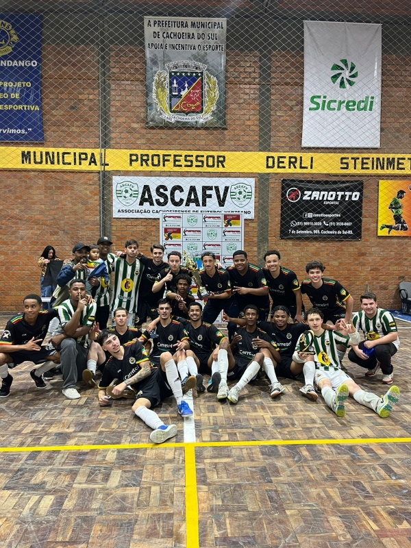 Xaxa é campeão do futsal sub-20