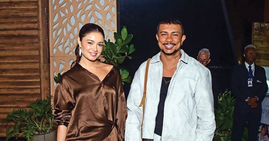 Sophie Charlotte e Xamã vão a evento juntos após reatarem namoro