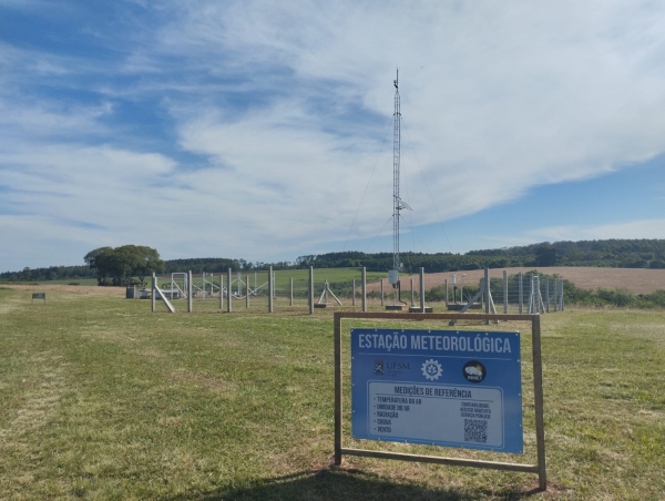 UFSM inaugurou nova Estação Meteorológica nesta terça-feira