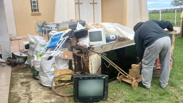 Feira do Descarte em Palmas recolheu quase uma tonelada de materiais 