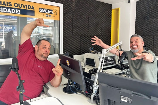 Hoje tem estreia na Rádio GVC
