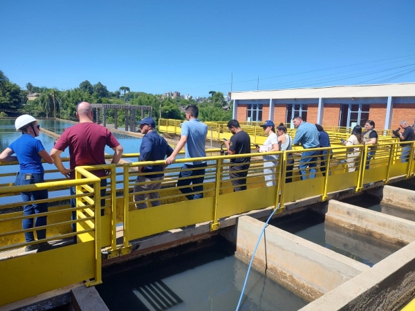 Corsan mostra como trata a água em Cachoeira do Sul