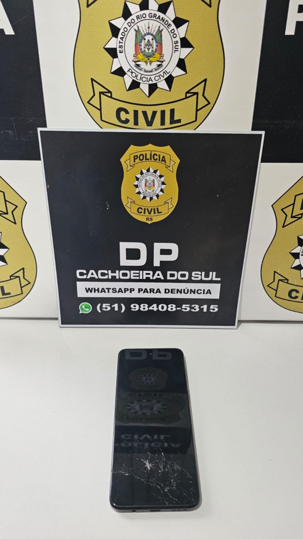 Suspeito de furto de celular é preso pela Polícia Civil 