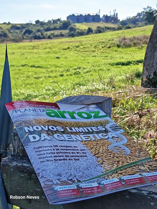 Planeta Arroz 98 lançada durante a 26ª Fenarroz