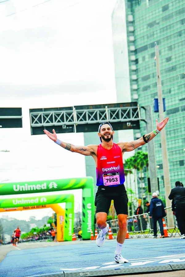 Roger Weber corre domingo a Maratona de Berlim