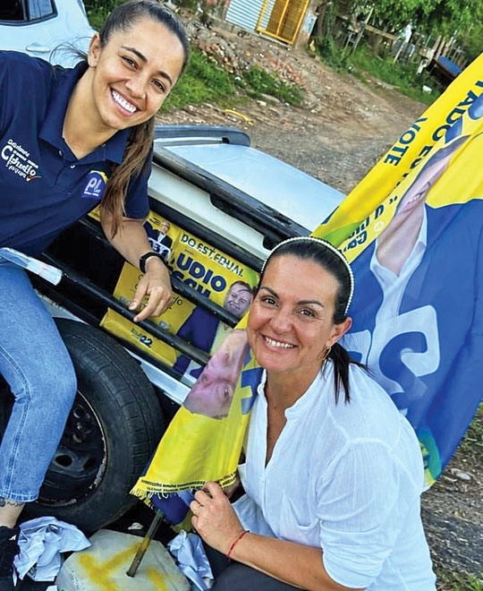 Gurias aceleram campanha do deputado Cláudio Tatsch