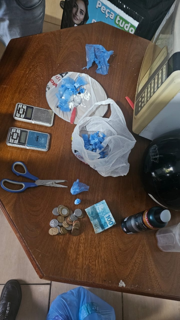 Suspeito de fazer tele de cocaína é preso pela Polícia Civil 