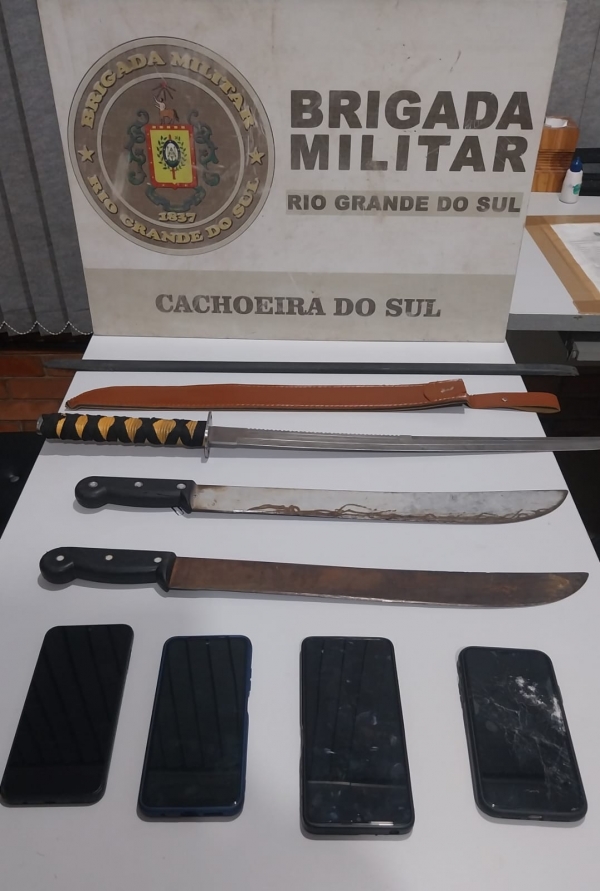 Gangue é detido pela Brigada Militar após briga no Centro