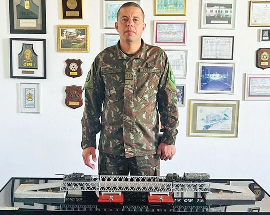 Três perguntas para Gustavo Humberto dos Santos Costa, coronel comandante do 3º Batalhão de Engenharia de Combate