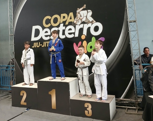 Bernardo é campeão na Copa Desterro de Jiu-jítsu