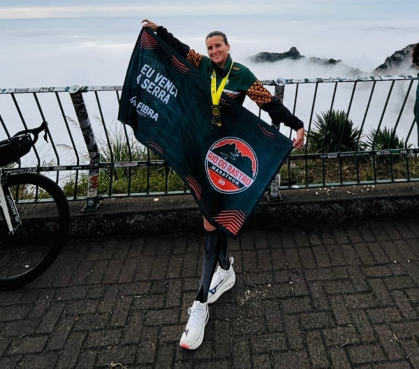 Carine Lopes supera a maratona da Serra do Rio do Rastro